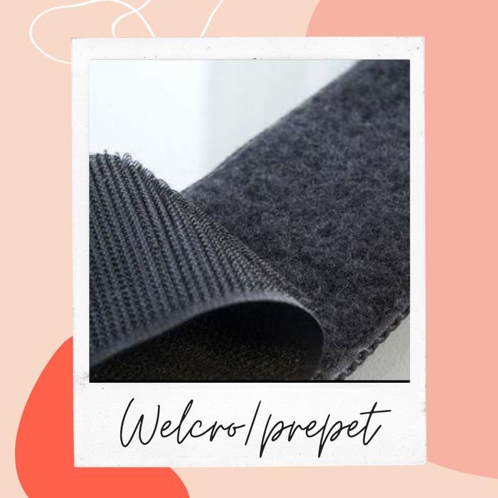 

Stok Baru velcro/magic tape/prepet L 2.5 cm