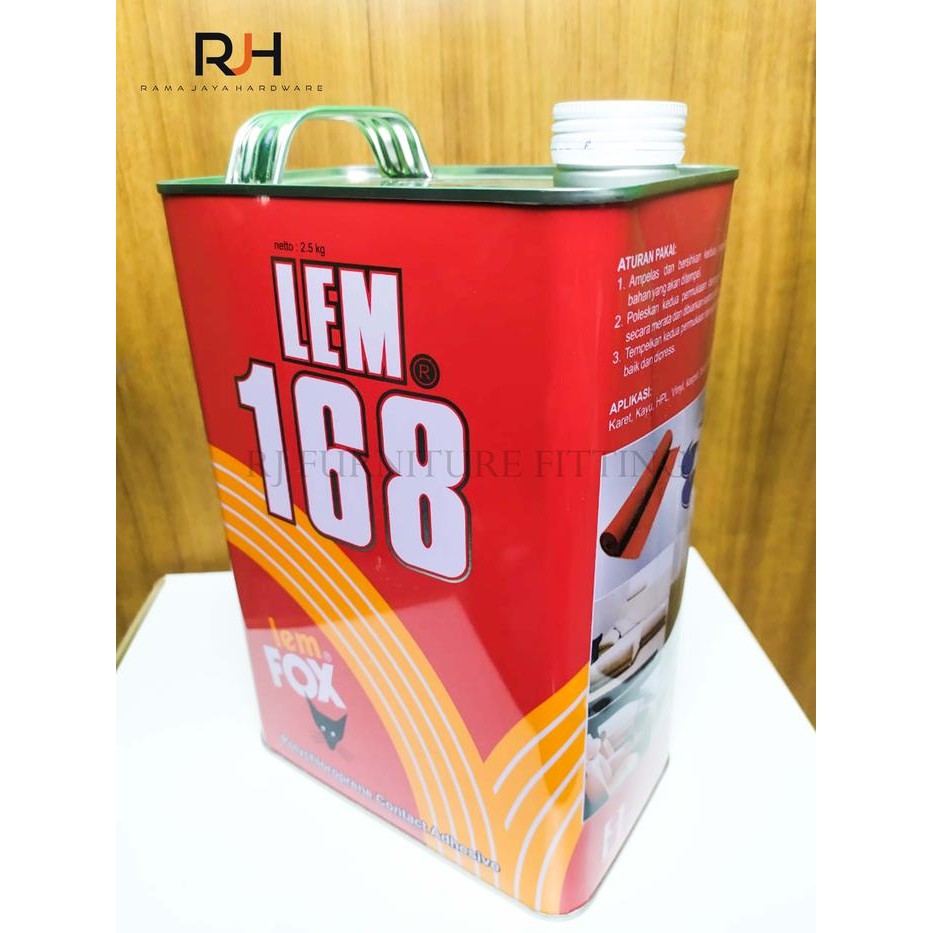 

Stok Baru LEM FOX 168 2.5 KG