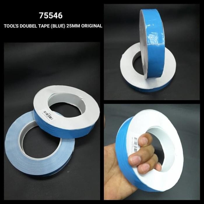 

Stok Baru Double Tape (Blue) 25MM Original