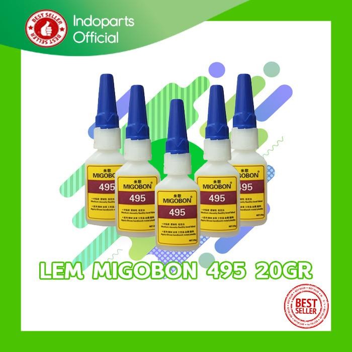 

Stok Baru LEM SUPER GLUE SERBAGUNA MIGOBOON 495 INSTANT ADHESIVE 20 GRAM