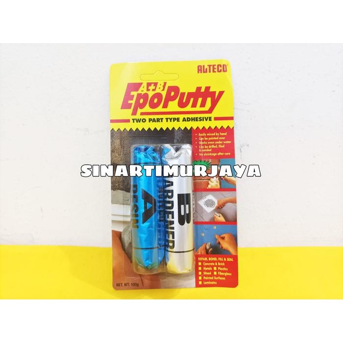 

Stok Baru LEM ALTECO EPO PUTTY 100 GRAM/LEM EPOPUTTY / LEM DODOLl/ LEM SERBAGUNA