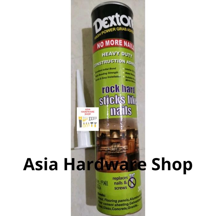 

Stok Baru Lem DEXTONE No More Nails Heavy Duty 300 ml Lem Konstruksi Serbaguna
