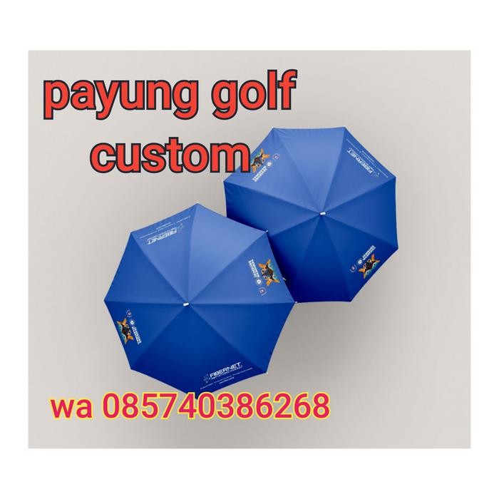 Payung Custom Golf/Payung Custom/Payung Promosi/Payung Souvenir/Payung