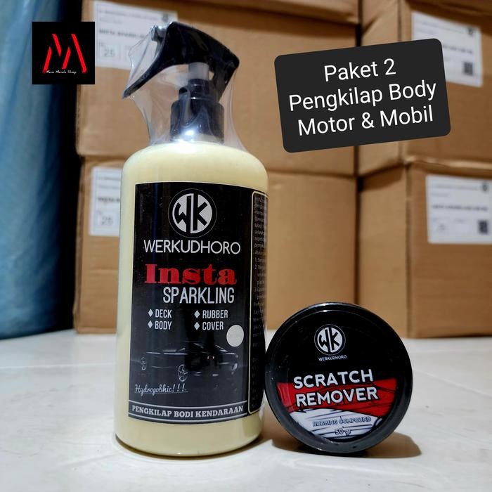 Pengkilap Mobil Hitam Silver Putih Merah / Pembersih Kendaraan