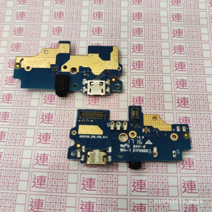 FLEKSIBEL KONEKTOR CAS / CHARGER ZTE NUBIA M2 PLAY NX907J FLEXIBLE MIC