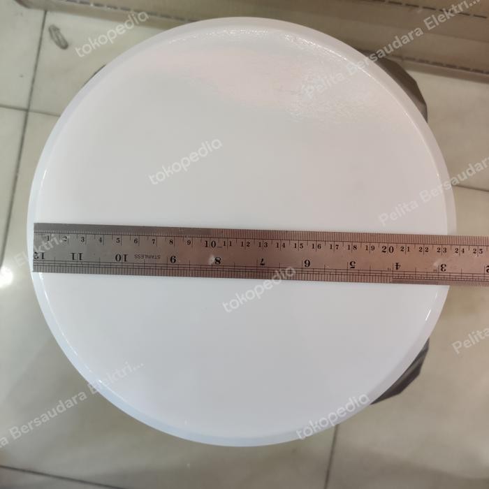 KAP LAMPU BARET BULAT / KAP LAMPU PLAFON BULAT E27