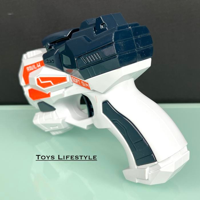 Mainan Tembakan Model Nerf Soft Bullet Air Blaster (Murah)