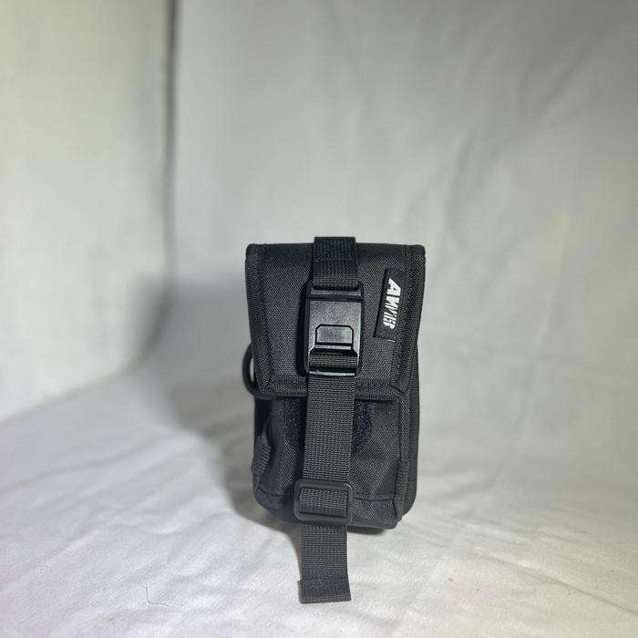 

Terlaris Cellpouch Awb Fullblack Magnetic Buckle Ongkir Termurah