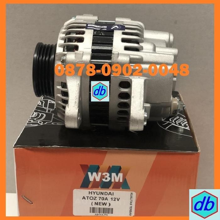 ALTERNATOR DINAMO AMPERE HYUNDAI ATOZ 1.1 GETZ i10 KIA VISTO