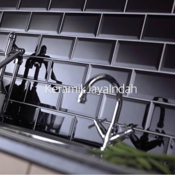 [Expert] MULIA SIGNATURE METRO WHITE BEVEL SUBWAY TILE 10 x 20 KERAMIK PANTRY