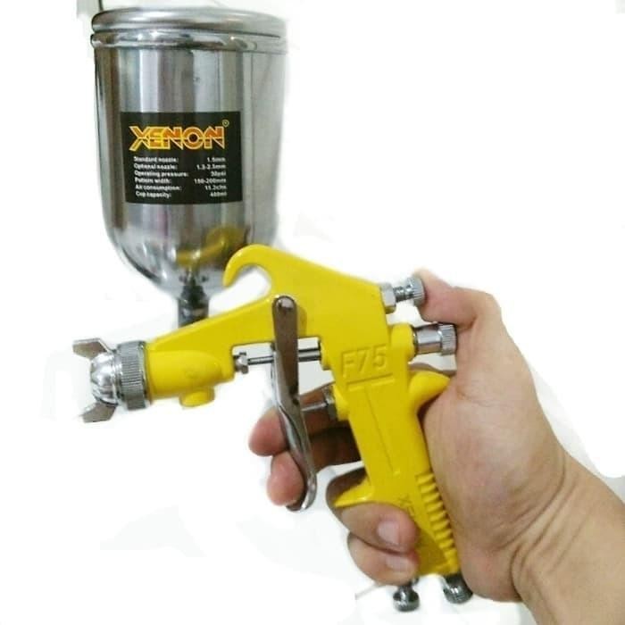 [Expert] XENON F75G spray gun tabung atas 400ml / cat semprot F75 G Xenon