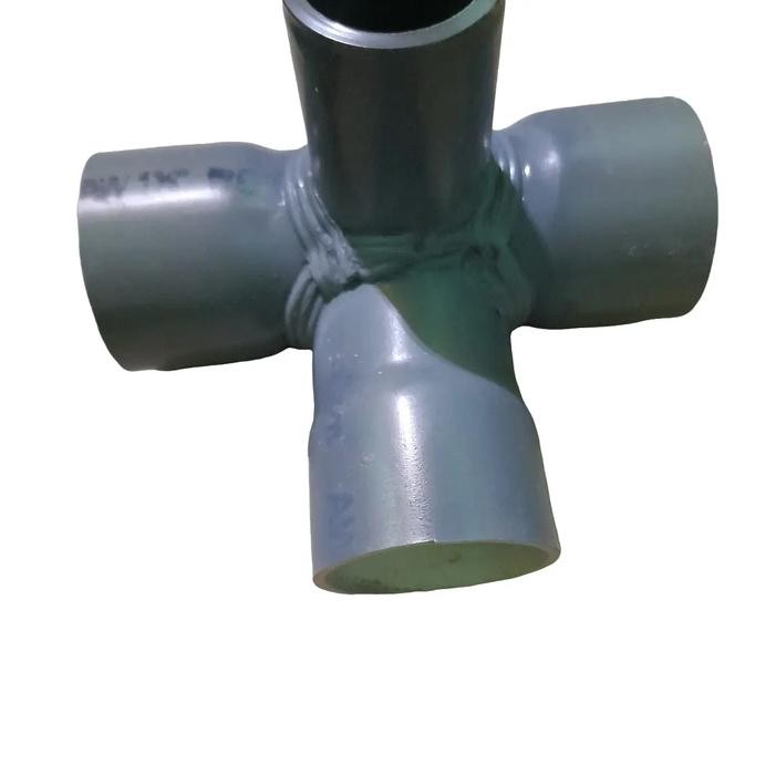 tee 4 way 2 inchi sambungan pipa 2 inc pipa pvc
