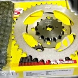 Gear gir set SSS chainkit Supra fit new, Revo , Supra X 125 racing