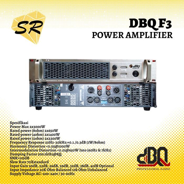Power Amplifier Dbq F3