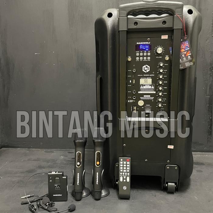 Speaker Portable Hardwell Teno 15 Speaker Bluetooth