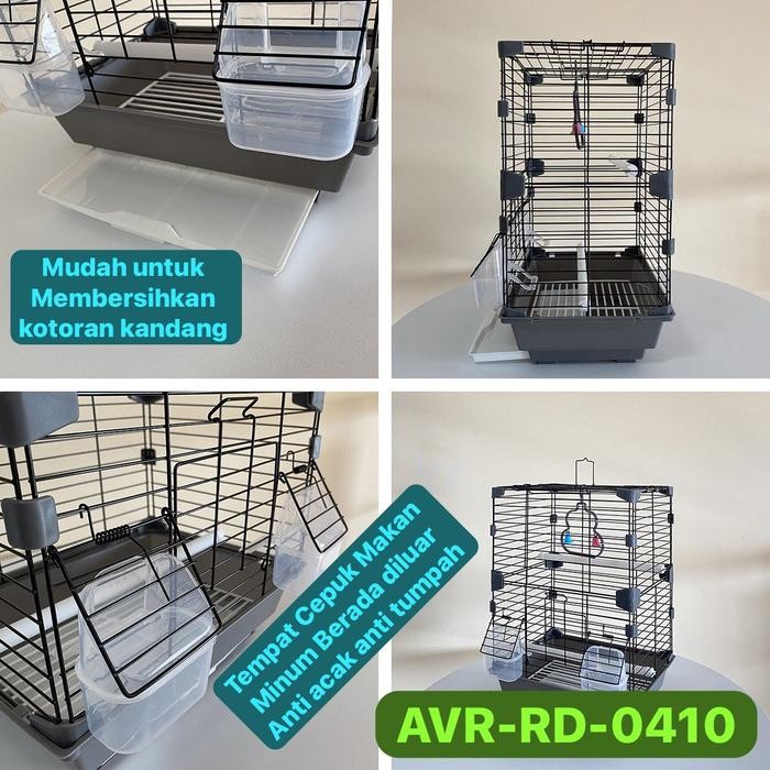 Kandang Burung Parrot Falk Lovebird Jinak Kandang Burung Jinak AVR-RD-0410