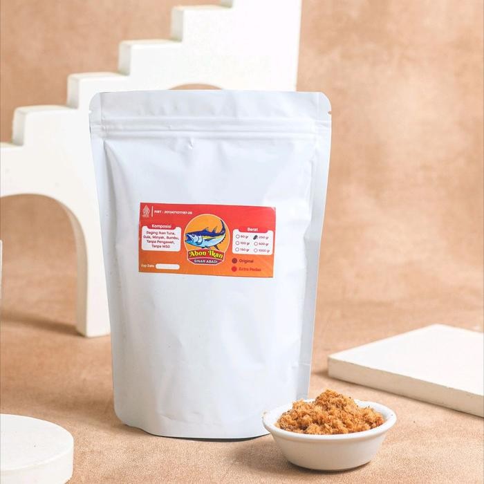 

BARANG TERLARIS [IKAN TUNA 250GR] ABON IKAN ASLI JOGJA ORIGINAL & EKSTRA PEDAS ENAK MANIS GURIH