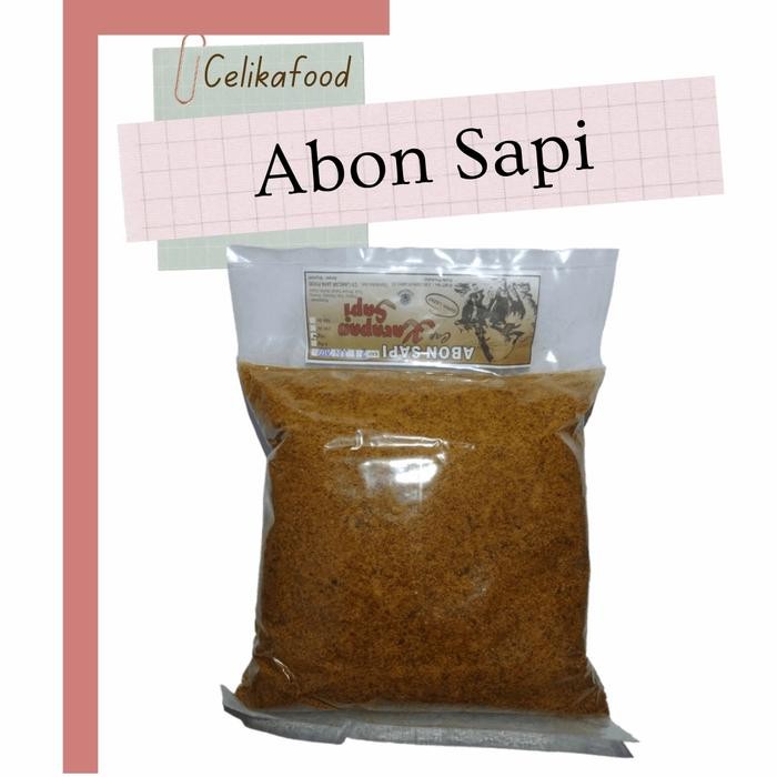 

BARANG TERLARIS Abon Sapi Asli Makanan Instan Kering