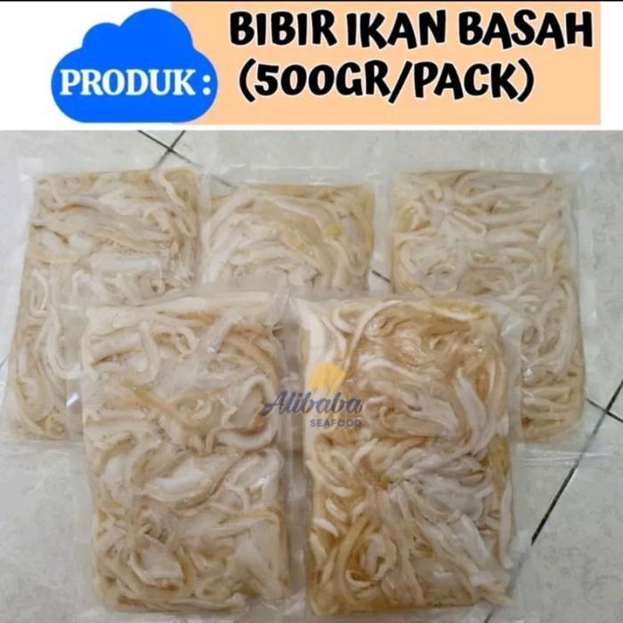 

BARANG TERLARIS Bibir Ikan Basah Super Fishlip 500gram