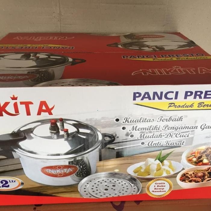 PANCI PRESTO NIKITA / PRESSURE COOKER 12 LITER 28 CM