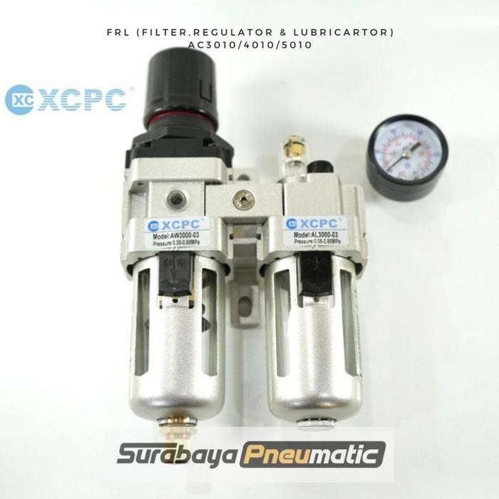 populer] FRL - AC 5010-06 (Drat 3/4") - Filter Regulator Lubricator - AC5010-06