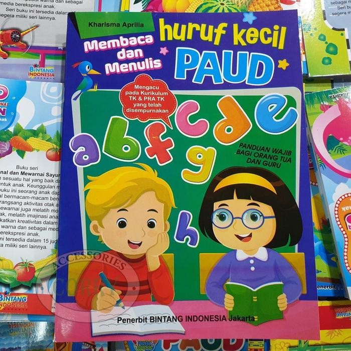 

Buku Anak Belajar Membaca Menulis Huruf Kecil Pra TK PAUD Edukasi