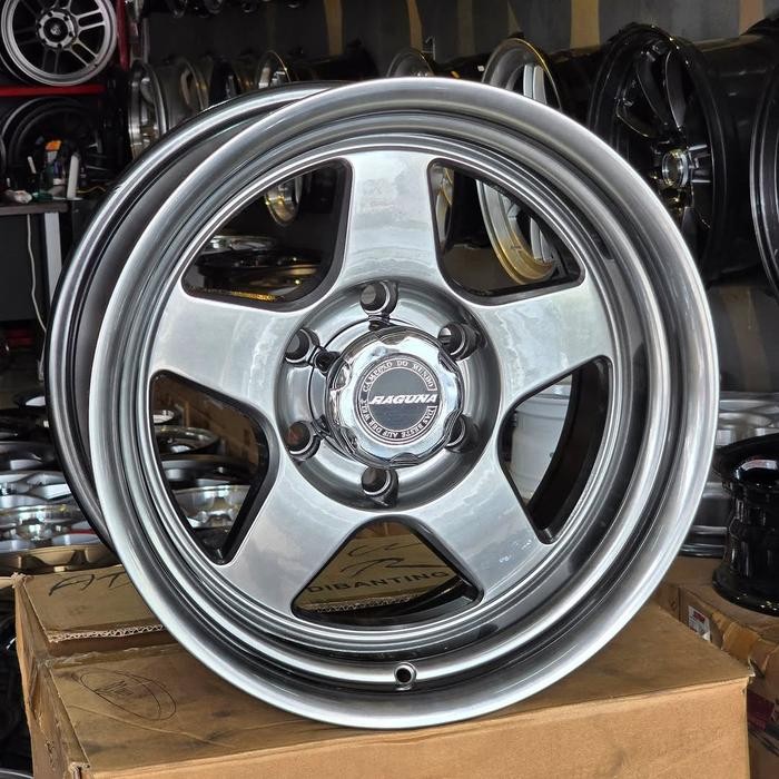 velg mobil ring 17 JF RAGUNA LEBAR 9 ET -10 velg rally r17 Fortuner Pajero Hilux Triton