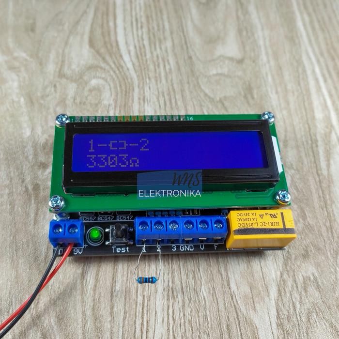 Expert ESR Meter/ESR Meter Digital/ESR Digital/ESR Meter Dengan Proteksi