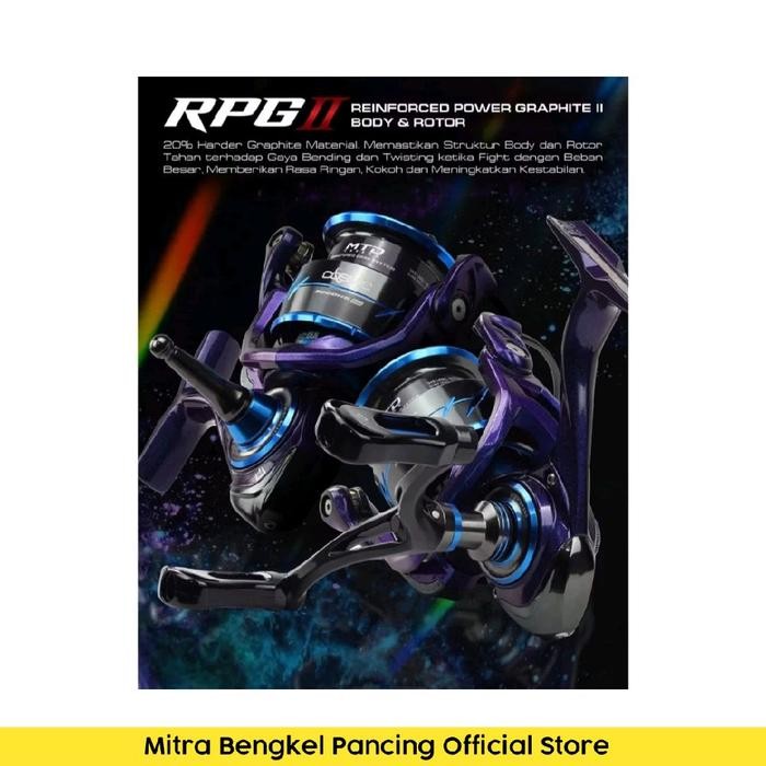 Terbaik Reel Daido Cosmic 1000 - 3000 Salt Water Spinning Reel Pancing Original