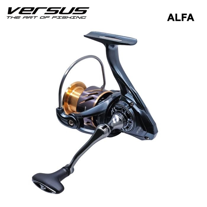 Gercep [Bisa Cod] Reel Versus Alfa - Power Handle - New Clicker System