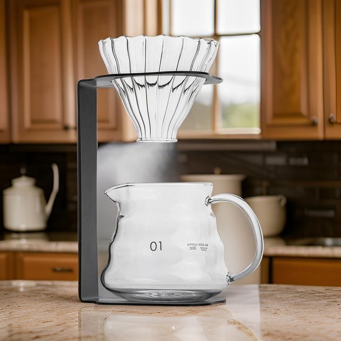 STAND DRIPPER KOPI V60 METAL COFFEE DRIPPER STAND BRACKET V60