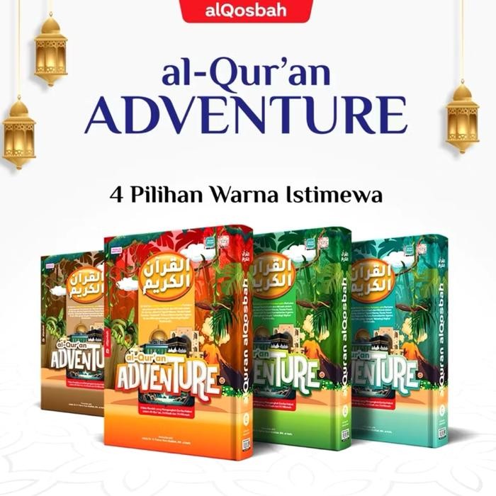 ALQURAN ADVENTURE - ALQURAN UNTUK ANAK - HAFALAN - ALQOSBAH - A4