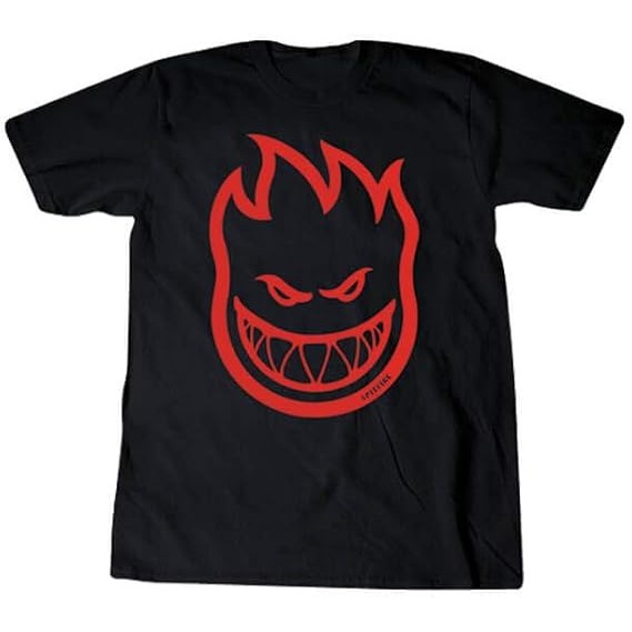 Kaos Skateboard Spitfire Bighead