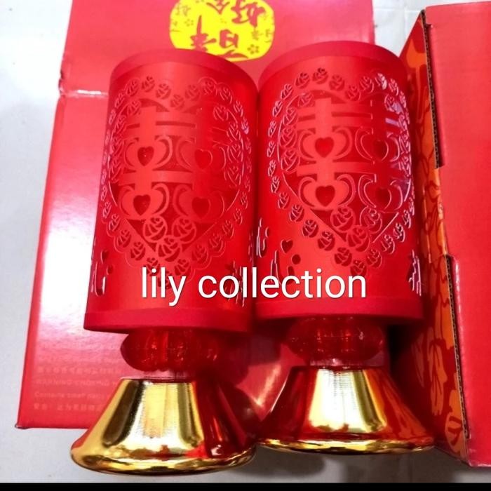 lampu wedding colok/ lampu sangjit colok /lampu nikahan listrik