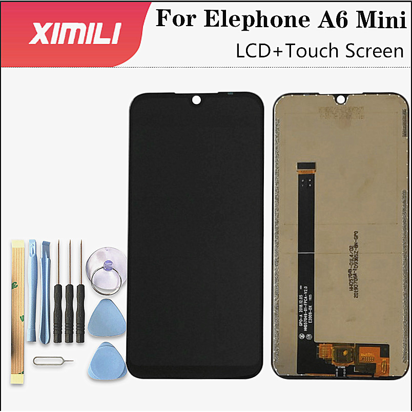 5.71 Inch For Elephone A6 Mini LCD Display and Touch Screen Digitizer Assembly Replacement + Tools +