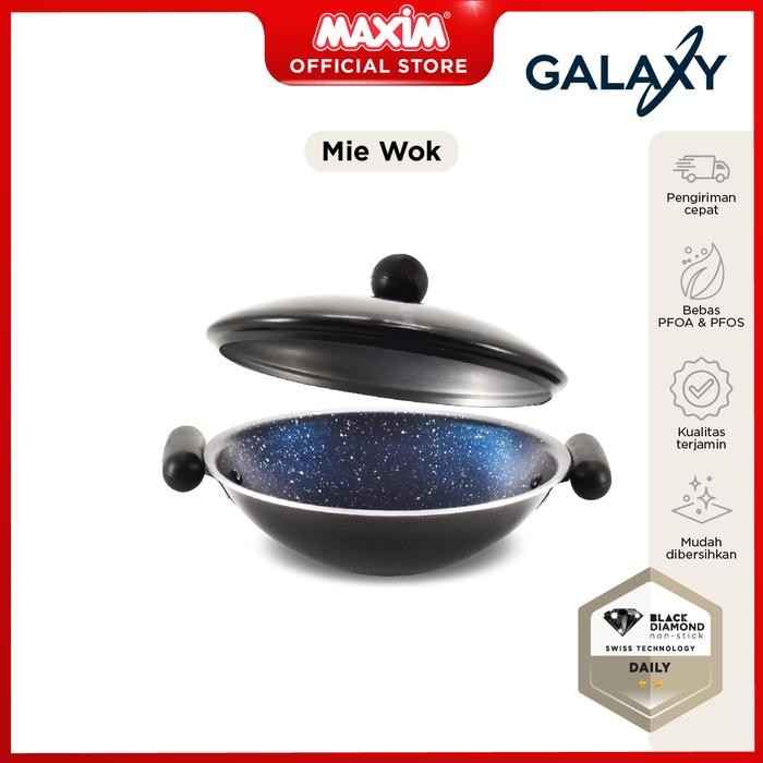 PREMIUM Maxim Galaxy Wajan Teflon Anti Lengket Kecil 17cm