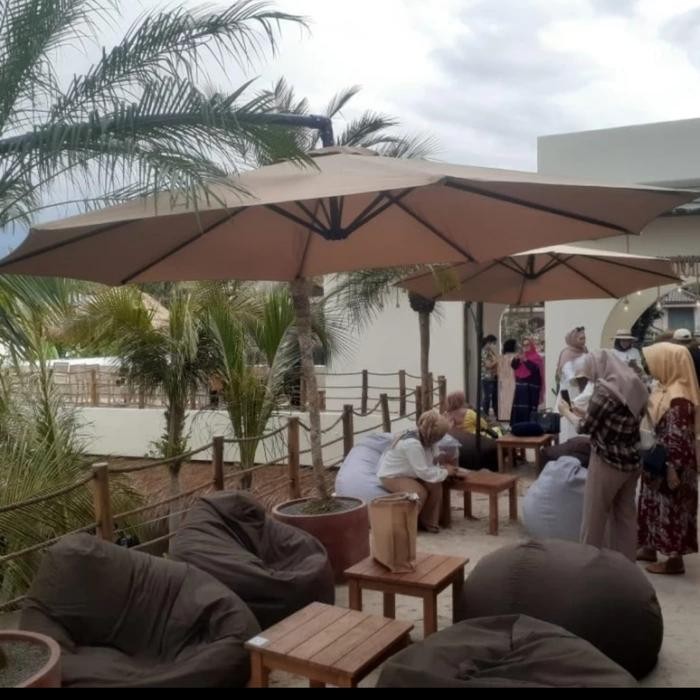 payung tenda gantung/ payung shower angsa, payung pantai , cafe, taman