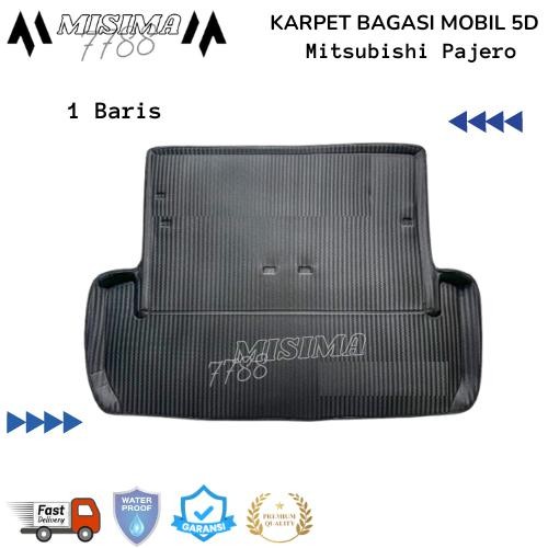 karpet 5d bagasi mobil mitsubishi pajero