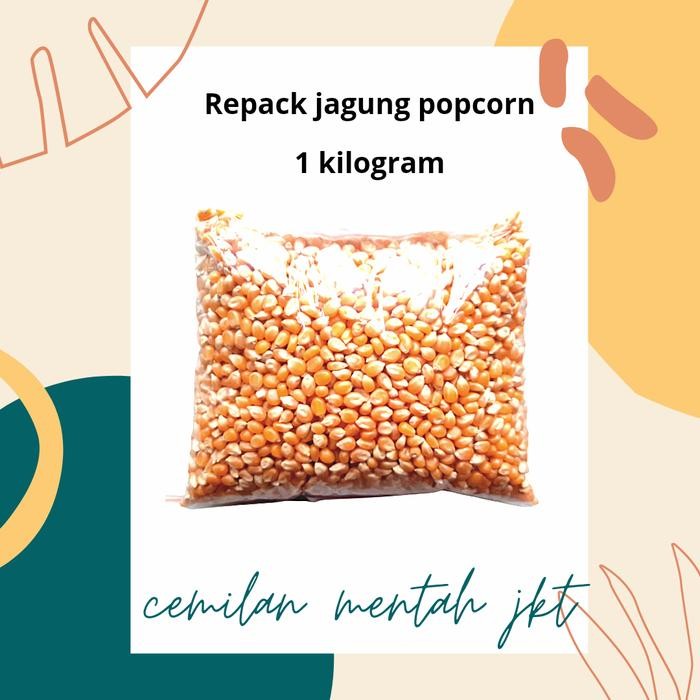

New Jagung popcorn mentah 1kg non gmo