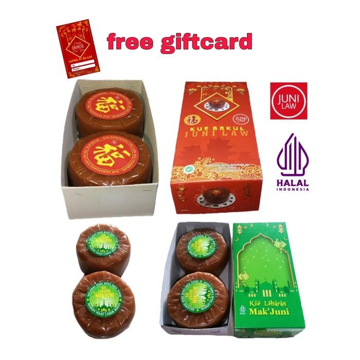 

New Kue Keranjang Juni Law Mak Juni - 1kg isi 2