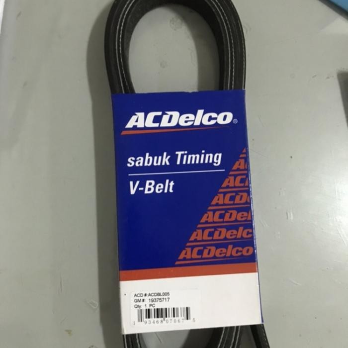 V Belt Chevrolet Spin Ac Delco