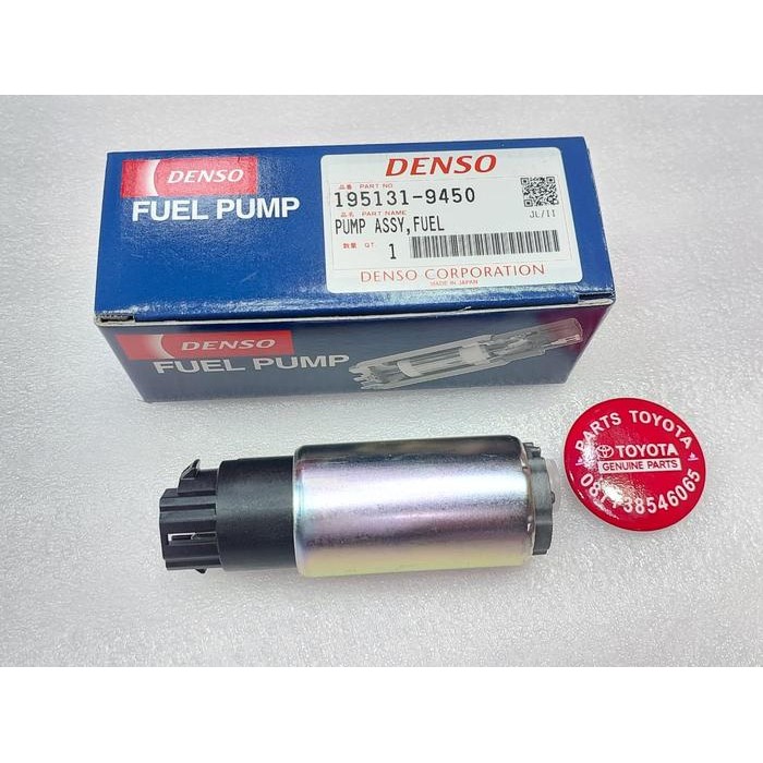 Rotak Pompa Bensin Fuel Pump Harrier 2003-2012 Kluger 2400Cc 2.4Cc Prado Trj120 Denso Asli