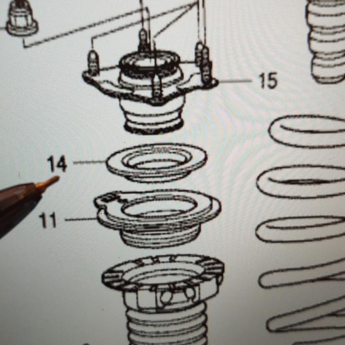 Bearing Shock Depan Honda Crv Gen 3/4