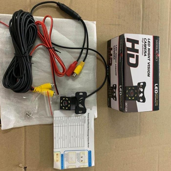 PREMIUM Kamera Mundur 8led Skeleton