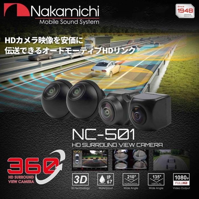 PREMIUM Kamera 360 Nakamichi/Kamera Nakamichi 360/Nakamichi NC - 501/Kamera Mobil Nakamichi/Kamera