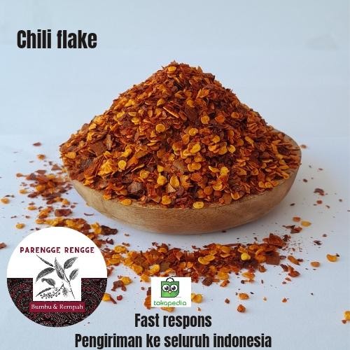 

PREMIUM Cabe bubuk kasar kering 250gram / chili flake