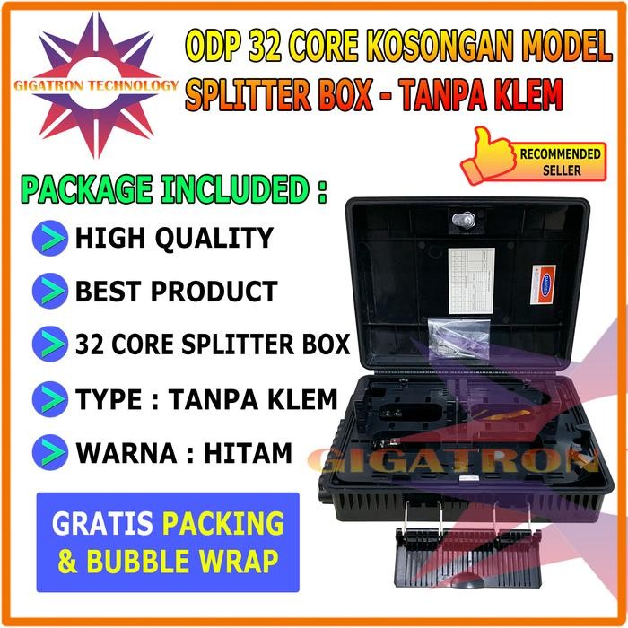PREMIUM ODP 32 Core Splitter Box Kosongan / ODP 32 Core Kosongan Model Splitter Box / ODP Tiang 32