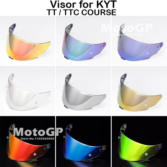 Helmet Visor for KYT TT COURSE Motorcycle Helmet Shield Windshield