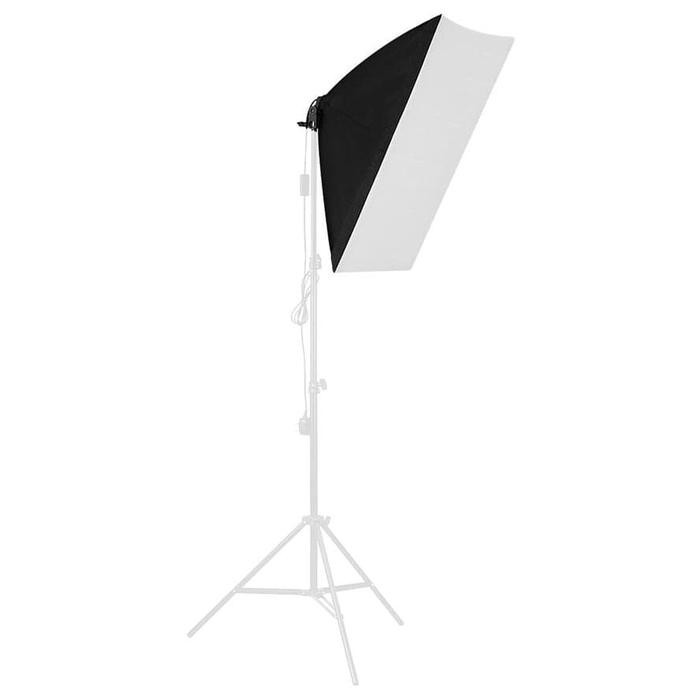 Paket Lighting Studio Photo Video Komplit Lampu Continuous Softbox Set