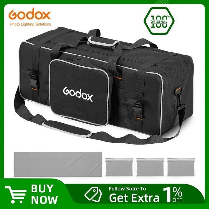 Godox CB-05 Photography Photo Studio Flash Strobe Lighting Stand Set